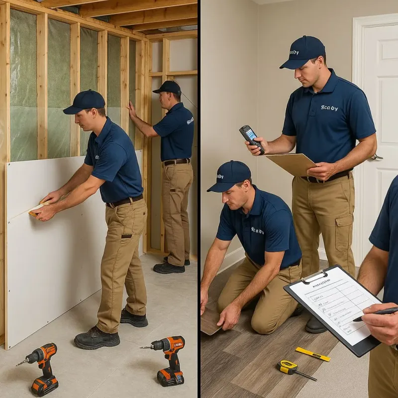 Repairs and Reconstruction process in Mount Pleasant, IA