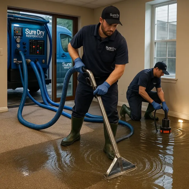 Water Extraction and Removal process in Mount Pleasant, IA